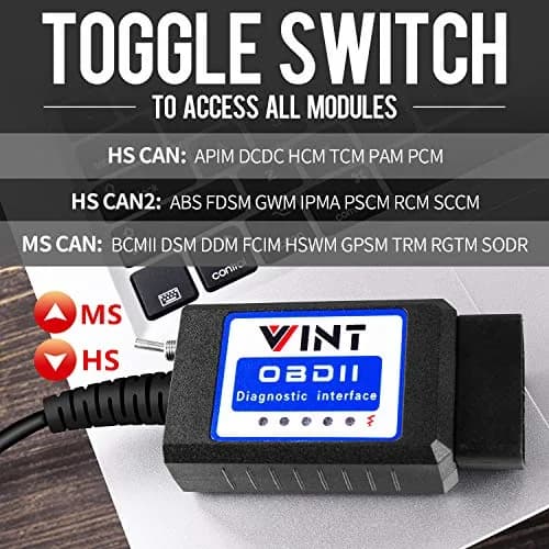 VINTscan Vehicle Scan Tool VINT-TT55502 | All Windows Compatible with Ford & Mazda (2.4 inches) thumbnail 4