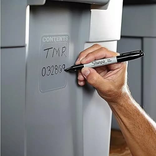 Sharpie Permanent Marker Fine Point Black Ink | 0.5mm (Pack of 1) thumbnail 7
