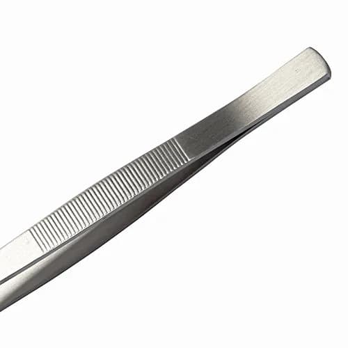 BinaryABC Stamp Tweezers & Stamp Tongs 114mm | Nickel Plated Steel for Philately thumbnail 4