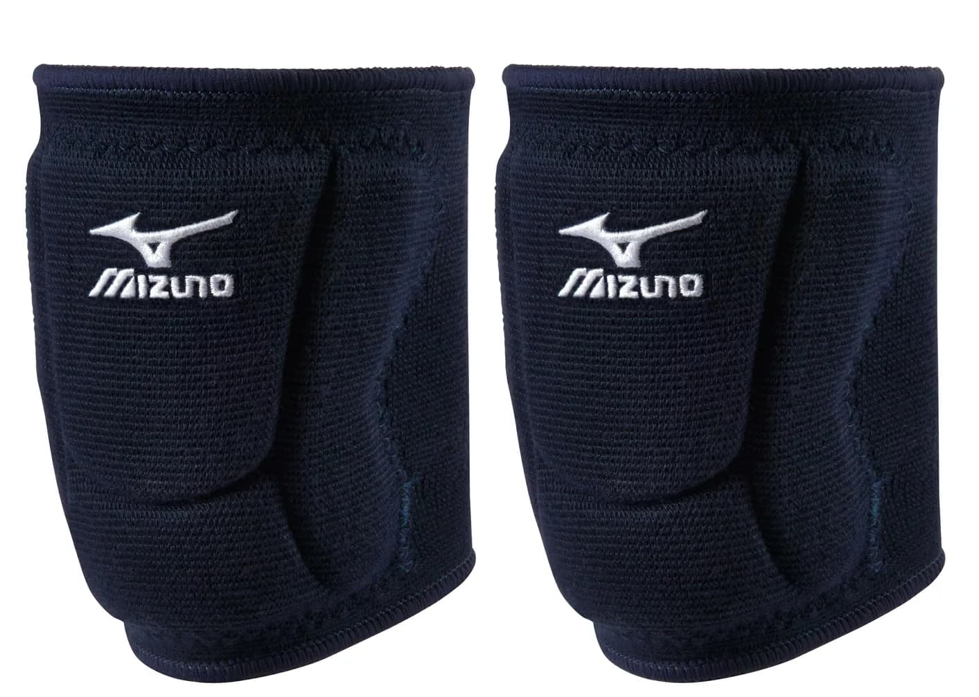Mizuno LR6 Volleyball Knee Pads Small Navy | 6.75 inch Sleeve Length for Full Coverage - main product image