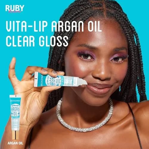 Ruby Kisses Broadway Vita-Lip Clear Lip Gloss 5 Pack (2.35 ml / 0.08 Fl Oz) | Ultra-Hydrating & Soothing Formula with Vitamin Oils thumbnail 8