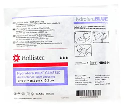 Hydrofera Blue Foam Dressing Without Border 6 x 6 in (15.24 x 15.24 cm) | Professional Healthcare thumbnail 1