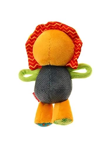 Gigwi Plush Friends Puffy Animal Lion | 24cm Soft Toy for Dogs & Kids thumbnail 4