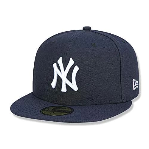 New Era New York Yankees MLB Authentic Collection 59FIFTY Fitted Cap Size 7 3/4 Navy | Official On-Field Baseball Cap thumbnail 1