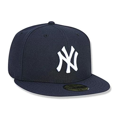 New Era New York Yankees MLB Authentic Collection 59FIFTY Fitted Cap Size 7 3/4 Navy | Official On-Field Baseball Cap thumbnail 4