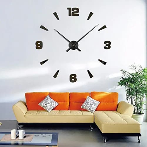 Timelike Large Wall Clock Hands DIY Kit Black | 31.5cm (12.4") Minute Hand thumbnail 5