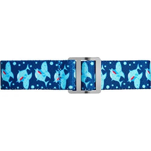 Timex Boys TW7C13500 Time Machines Blue Sharks Watch | Elastic Fabric Strap, Water Resistant thumbnail 3