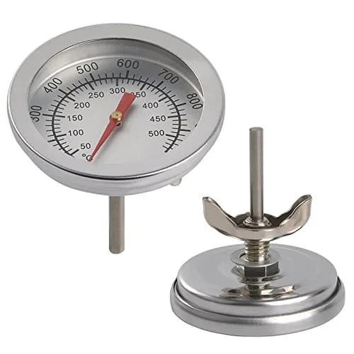 YOTOM BBQ Thermometer 2-Pack | Stainless Steel Grill Temp Gauges for Smoker & Oven thumbnail 5