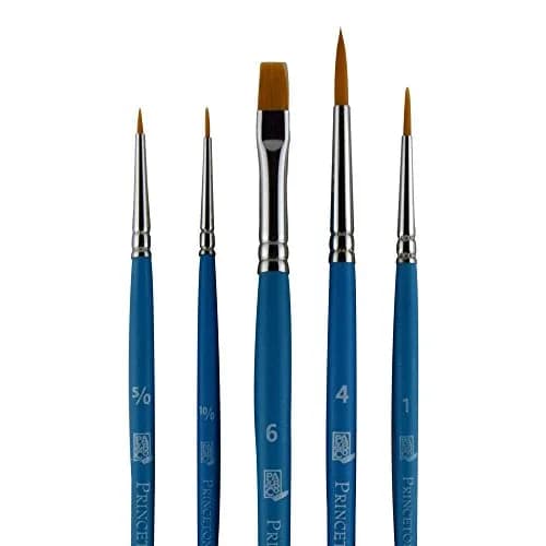 Princeton Select Artiste Brush Set No. 15, Synthetic, 5 Piece | Versatile All-Media Artist Brushes thumbnail 3