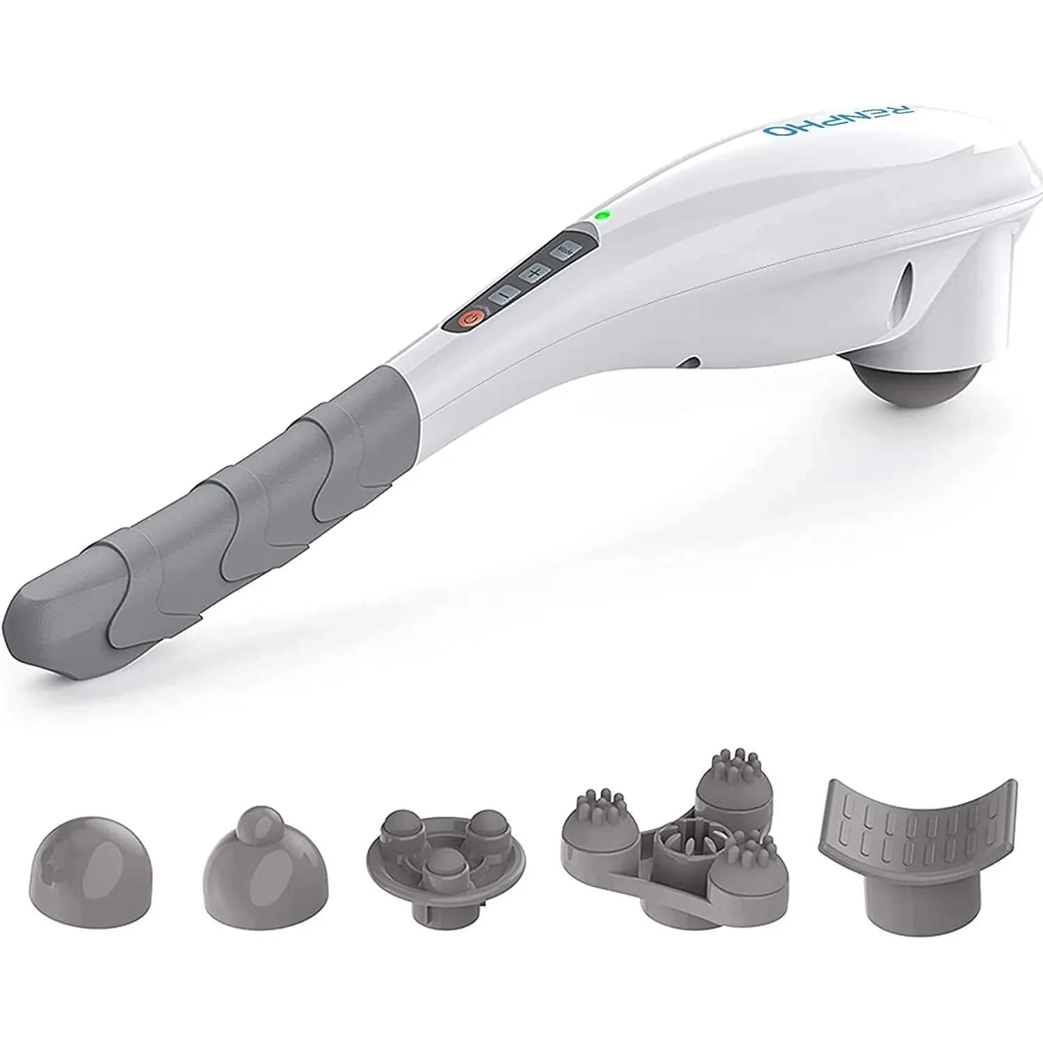 RENPHO Rechargeable Handheld Back Massager with 5 Speeds & Modes, 1.76 lb | Deep Tissue Muscle Relief - main product image
