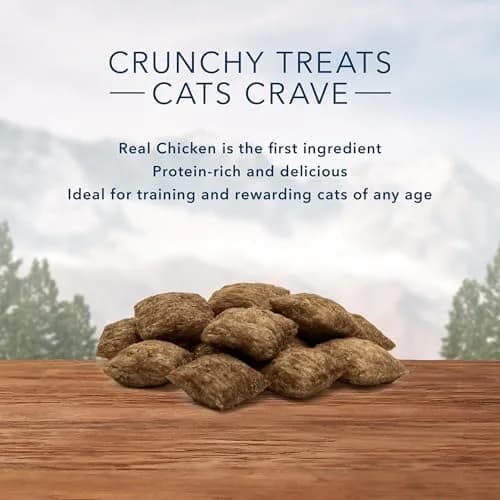 Blue Buffalo Wilderness Tasty Chicken Crunchy Cat Treats, 2 oz (Pack of 12) | Grain-Free, Real Chicken First Ingredient thumbnail 3