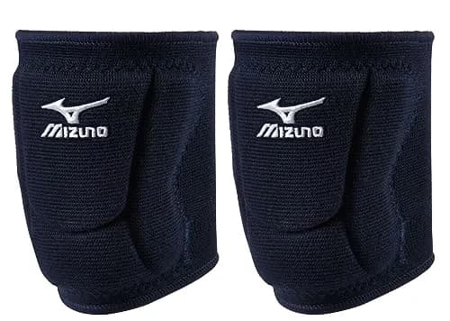 Mizuno LR6 Volleyball Knee Pads Navy Medium | 6.75 inch Sleeve for Full Patella Protection thumbnail 1