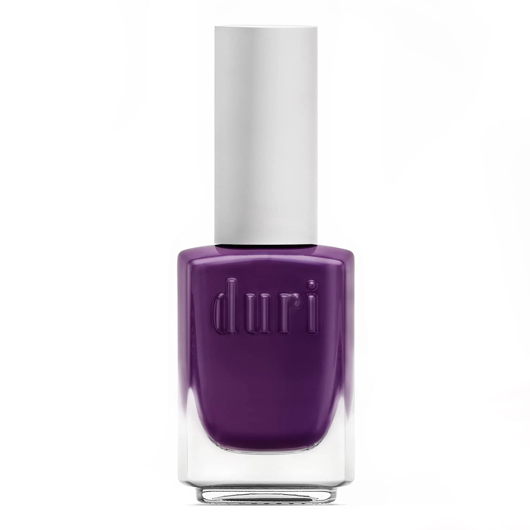 duri Nail Polish – Twist (Purple Plum) 13.3ml (0.45 Fl Oz) | Long-Lasting Glossy Finish - main product image