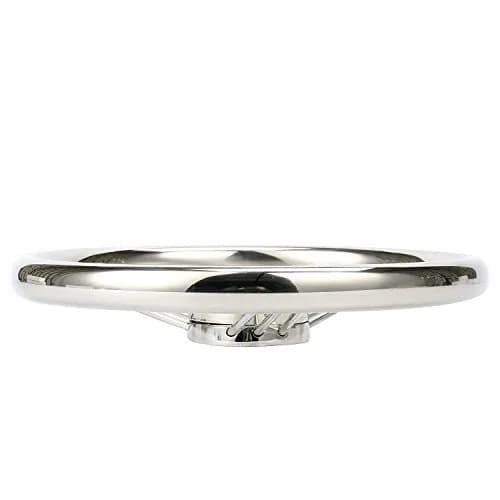 Amarine Made 13.5 Inch 9 Spoke Stainless Boat Steering Wheel - 10 Degree - 9500S380 | Polished stainless steel, universal fit thumbnail 7