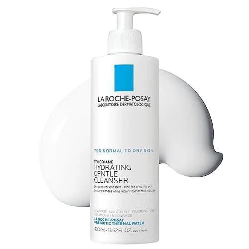 La Roche-Posay Toleriane Hydrating Gentle Face Cleanser (400ml) | Daily Facial Cleanser for Sensitive Skin thumbnail 1