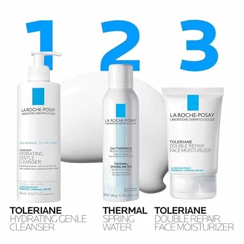 La Roche-Posay Toleriane Hydrating Gentle Face Cleanser (400ml) | Daily Facial Cleanser for Sensitive Skin thumbnail 9