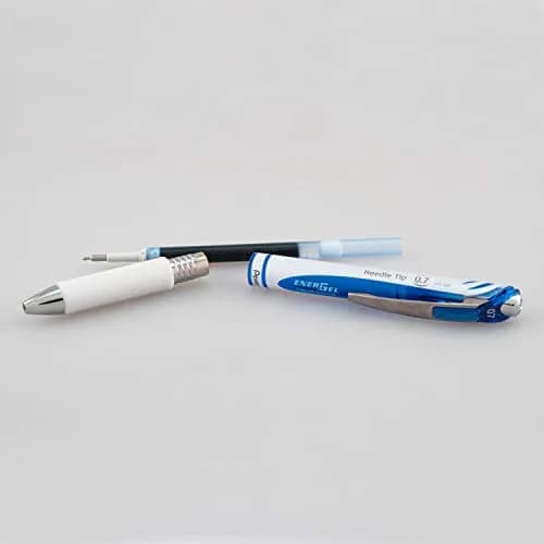 Pentel EnerGel Pearl Liquid Gel Pen 0.7mm | Smooth, Fast-Drying, Refillable (2-Pack) thumbnail 5