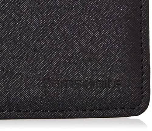 Samsonite RFID Passport Wallet Black | Slim RFID Protected Travel Accessory thumbnail 3