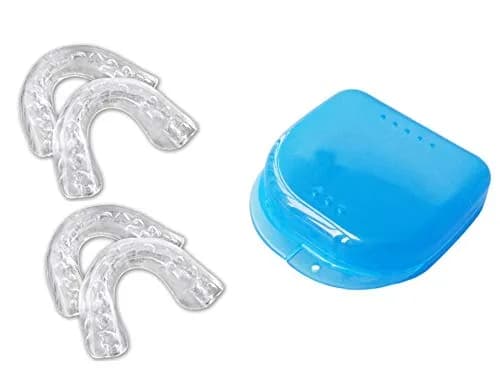 Whiter Smile Labs Thin Teeth Whitening Trays BPA Free Moldable Mouth Trays (4 Trays + Case) | Custom Fit for Home Use thumbnail 1