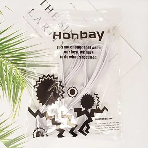 Honbay RJ11 to RJ45 Telephone Cable 1.8m (0.7ft) White | Connect Landline Phones & Modems to Internet thumbnail 3