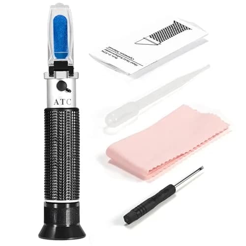 V·RESOURCING Seawater Salinity Refractometer 0-100ppt & 1.000-1.070 Specific Gravity Tester | Automatic Temperature Compensation thumbnail 8