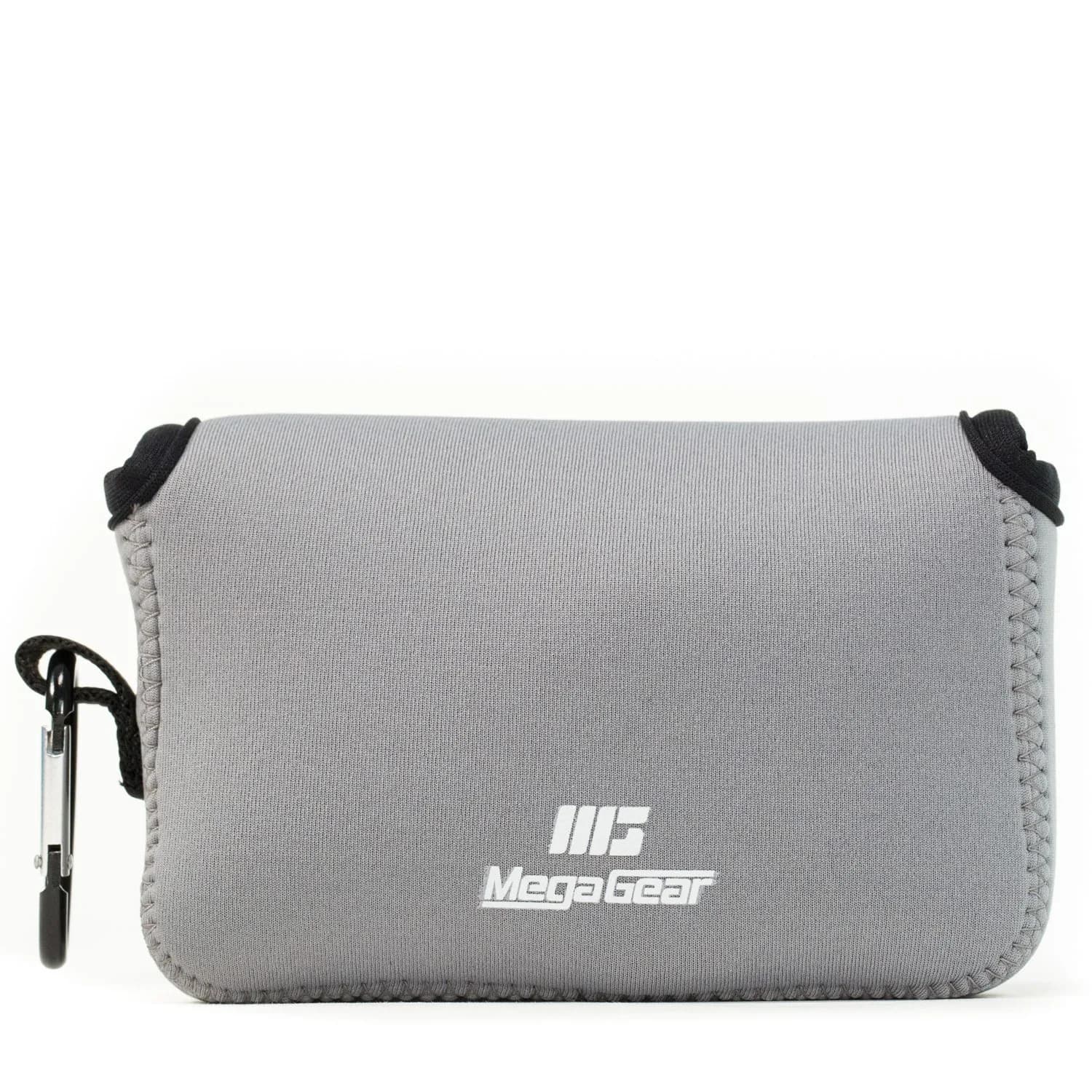 MegaGear Fujifilm X100F, X100T, X100S Camera Case | Ultra Light Neoprene, Carabiner, Gray