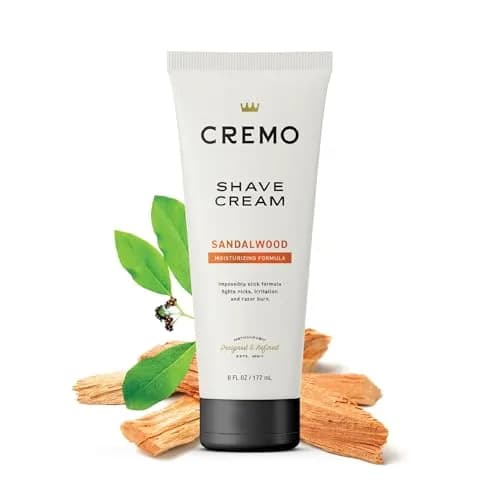 Cremo Sandalwood Shaving Cream for Men 177ml (6 Fl Oz) | Barber Grade Smooth Shave thumbnail 5