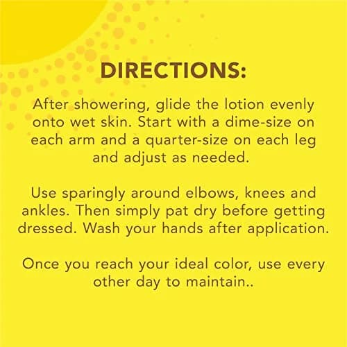 Jergens Natural Glow Wet Skin Moisturizer Lotion, Fair to Medium 222ml (7.5 Fl Oz) | Gradual Streak-Free Color thumbnail 7