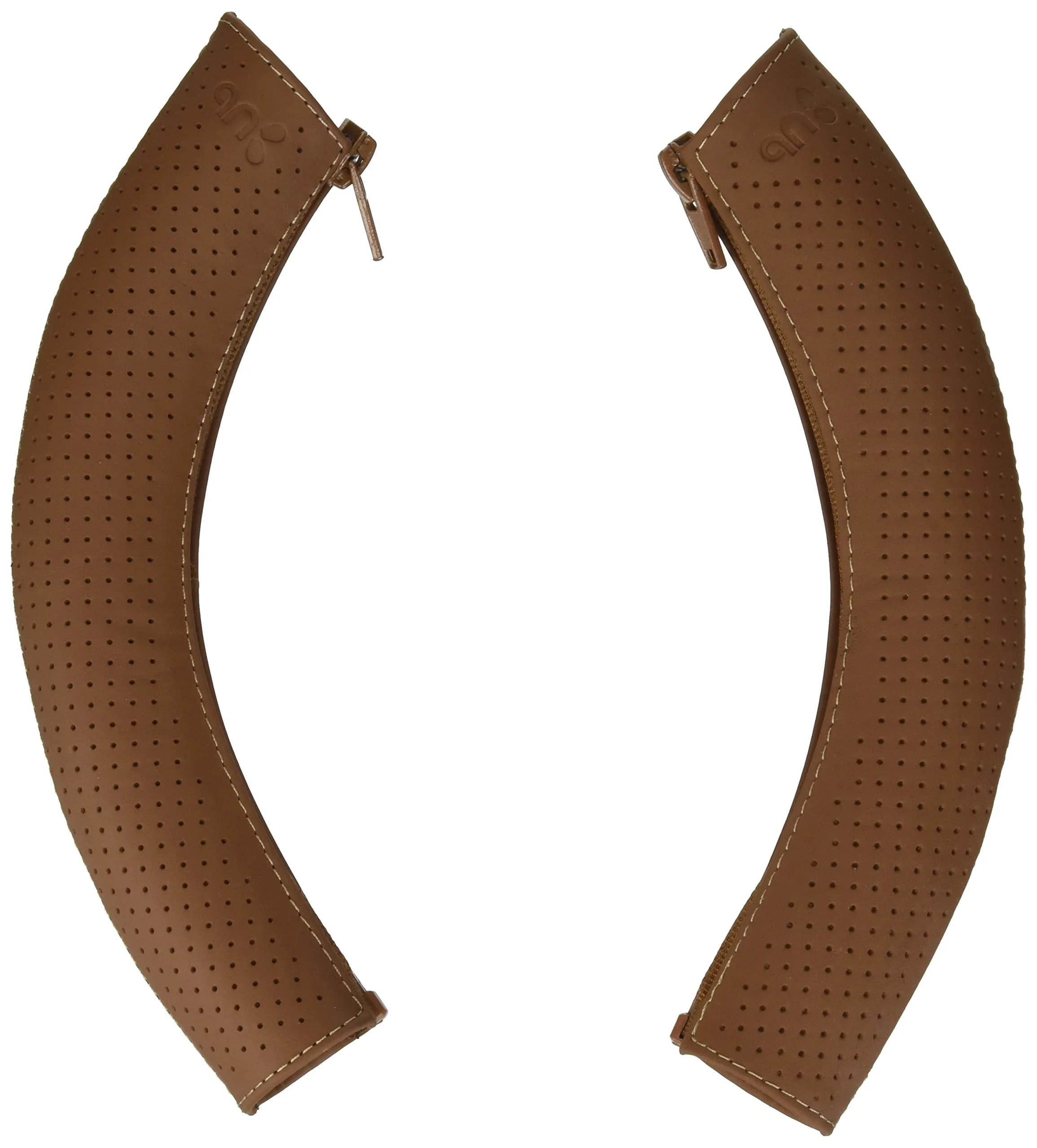 UPPAbaby Leather Handlebar Cover for Vista Strollers – Reach Certified Full Grain Leather – Saddle - main product image