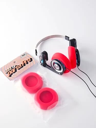 YAXI EARPADS for Koss PORTAPRO (Red) | Custom Fit & Comfort for Indian Users thumbnail 3