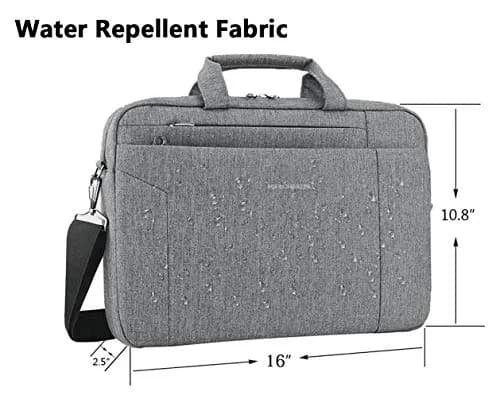 KROSER 15.6 Inch Laptop Briefcase, Computer Bag lightweight Shoulder Bag | Waterproof & Large Capacity thumbnail 4