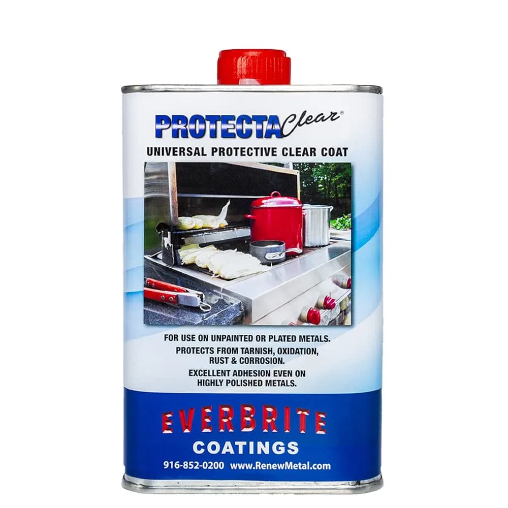 ProtectaClear Clear Protective Coating for Metal 473ml (16 Oz) | Seals Jewelry & Stops Tarnish — 16 oz