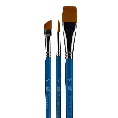 Princeton Select Artiste Brush Set No. 14, Synthetic, 3 Piece | Artist Paint Brushes for Acrylic, Oil, Watercolor thumbnail 3