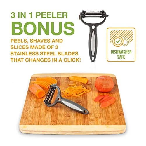VONDIOR Food Strainer with Bottom Release | 4-Cup Grease Separator for Cooking & Juicing thumbnail 4
