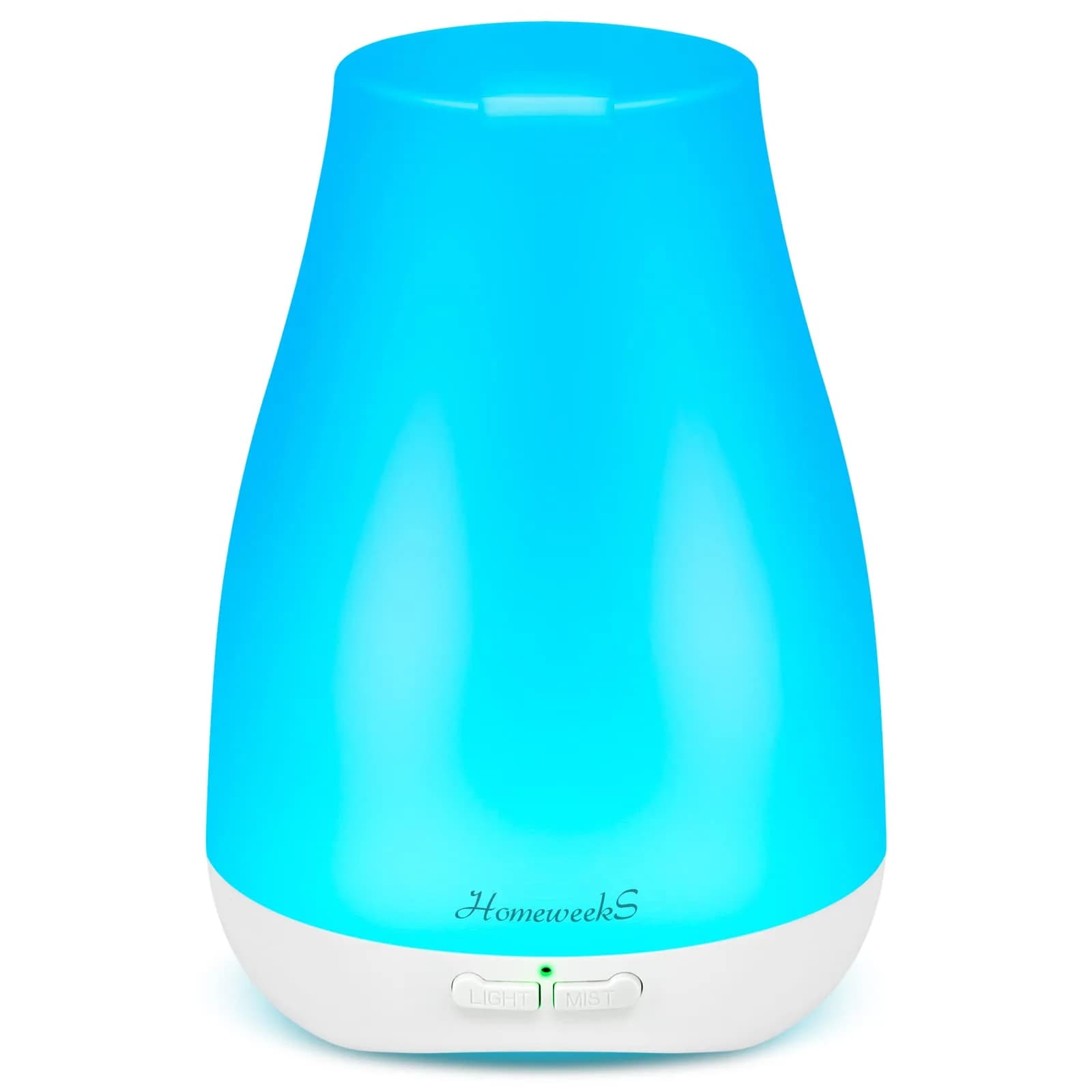 Homeweeks Essential Oil Diffuser 100ml (3.38 Fl Oz) | Ultrasonic Aroma Diffuser with Automatic Shut-Off - main product image