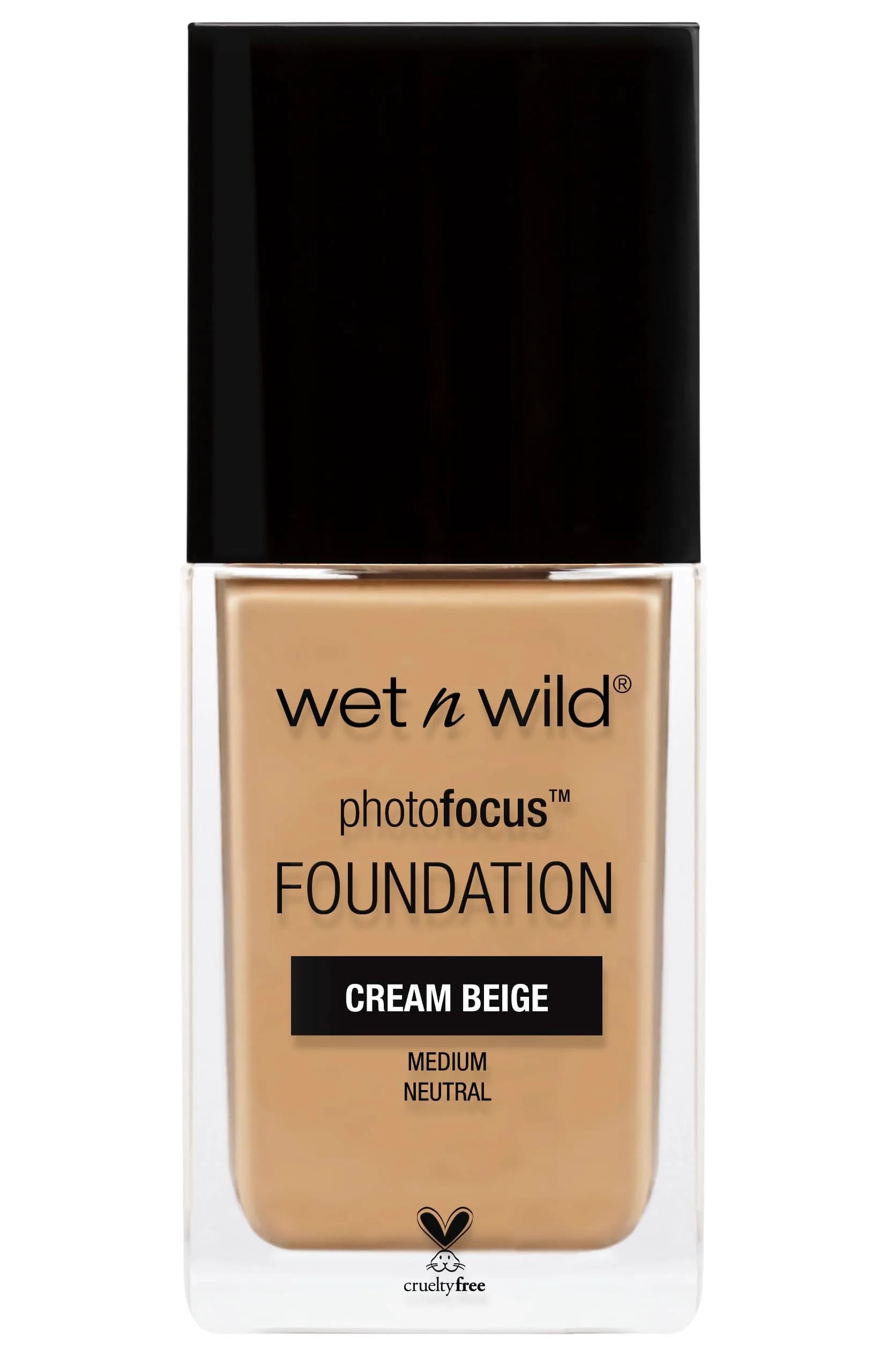wet n wild Photo Focus Matte Liquid Foundation Cream Beige | Flawless Camera-Ready Finish - main product image