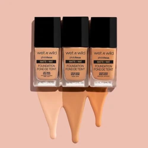 wet n wild Photo Focus Matte Liquid Foundation Cream Beige | Flawless Camera-Ready Finish thumbnail 5