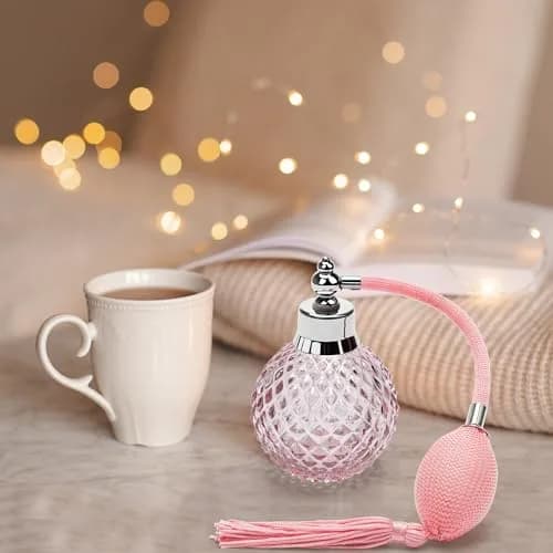 Coolrunner 100ml Crystal Art Refillable Perfume Atomizer Bottle,Long Spray | Vintage Crystal Design thumbnail 5