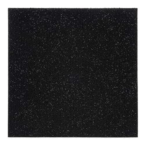 ACHIM Nexus Peel & Stick Carpet Tiles 12 x 12 in (30.5 x 30.5 cm) Black | 12 Sq Ft Coverage thumbnail 1