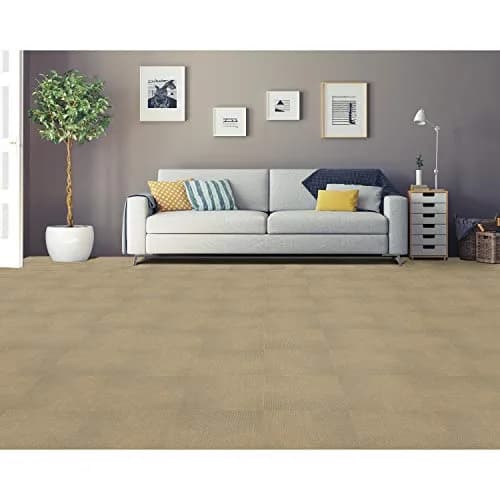 ACHIM Nexus Peel & Stick Carpet Tiles 12 x 12 in (30.5 x 30.5 cm) Black | 12 Sq Ft Coverage thumbnail 2