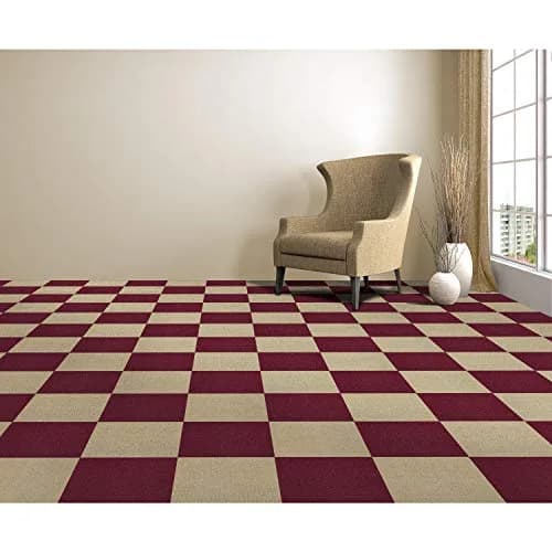 ACHIM Nexus Peel & Stick Carpet Tiles 12 x 12 in (30.5 x 30.5 cm) Black | 12 Sq Ft Coverage thumbnail 4