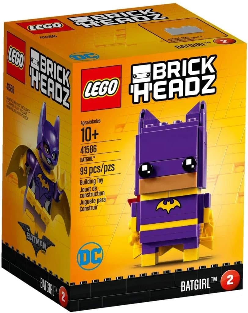 LEGO BrickHeadz Batgirl 41586 Building Kit | Iconic Comic Character for Kids & Collectors