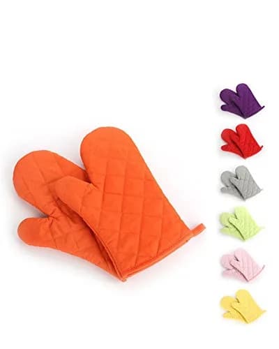 Nachvorn Heat Resistant Oven Mitts 26.7 cm (10.5 in) | Premium Quilted Cotton & Polyester Mittens thumbnail 6