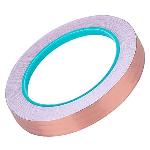 Zehhe Copper Foil Tape with Double-Sided Conductive 1/2inch (21.8 yards) | EMI Shielding & Stained Glass thumbnail 1