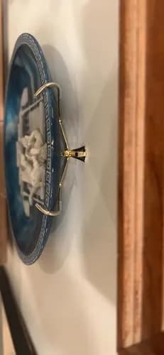 Rocky Mountain Goods Plate Hanger for Wall and Mounting Hardware - Fits Decorative Plates and platters - Heavy Duty Polished Brass (11" - 18") thumbnail 6