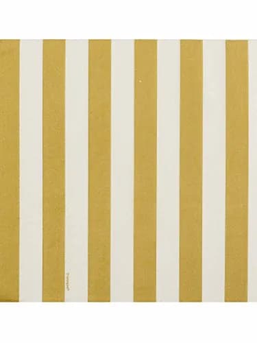 Unique Elegant Gold Foil Stripes Luncheon Napkins (16-Pack) | Perfect for Parties & Special Occasions thumbnail 6