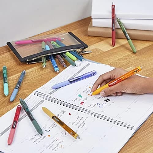 Paper Mate InkJoy Gel Pens, Retractable, Medium Point (0.7mm), Black, 36 Count | Smudge-Free, Bright Ink for India thumbnail 9