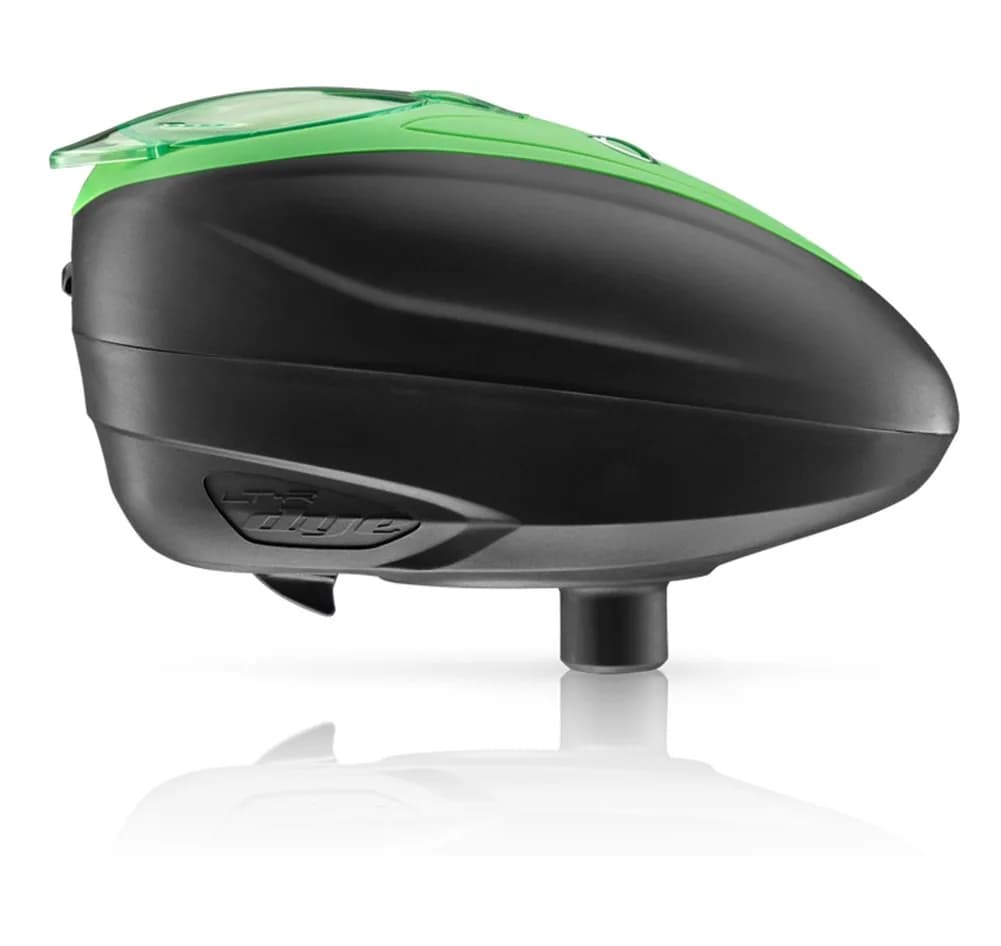 Dye LT-R Electronic Paintball Loader Lime | High Feed Rate & Battery Efficiency (70-120 chars) - main product image