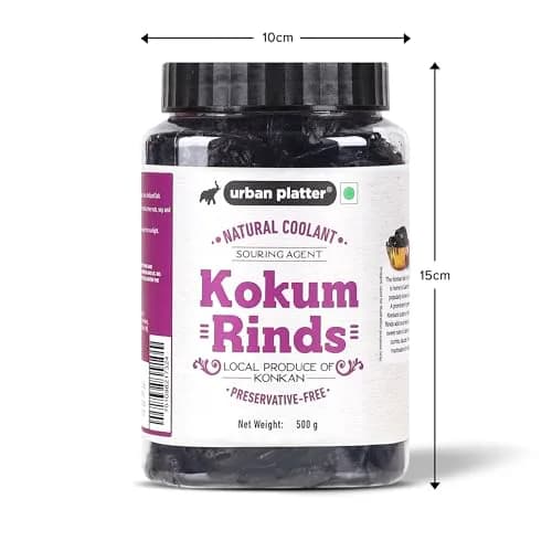 Urban Platter Dried Kokum Rinds | 17.64 Oz (500g) | Authentic Indian Spice for Curries & Beverages thumbnail 7