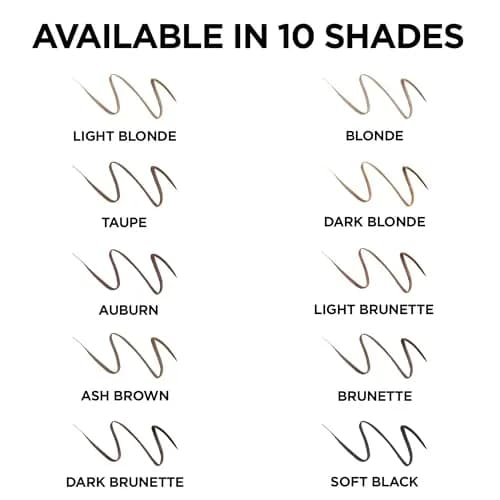 L'Oreal Paris Brow Stylist Definer Waterproof Eyebrow Pencil, Dark Brunette | Ultra-Fine Mechanical Pencil for Precise, Natural Brows thumbnail 8